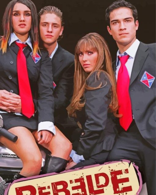 Rebelde Diamond Painting