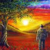 Remembrance Day Sunset Diamond Painting