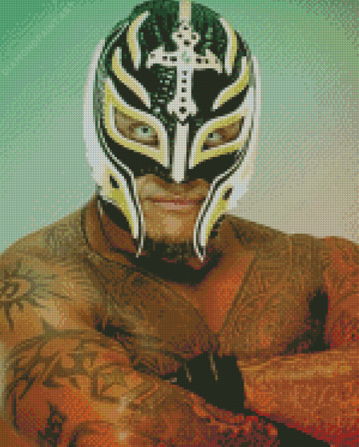 Rey Mysterio Professional Wrestler Diamond Painting