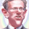 Rick Santorum Caricature Diamond Paintings