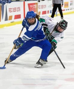 Ringette Women Players Diamond Painting