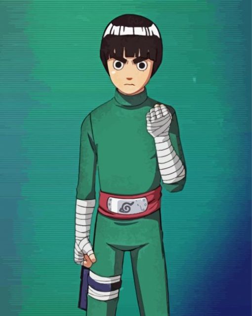 Rock Lee Animation Diamond Painting