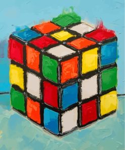 Rubiks Cube Diamond Painting