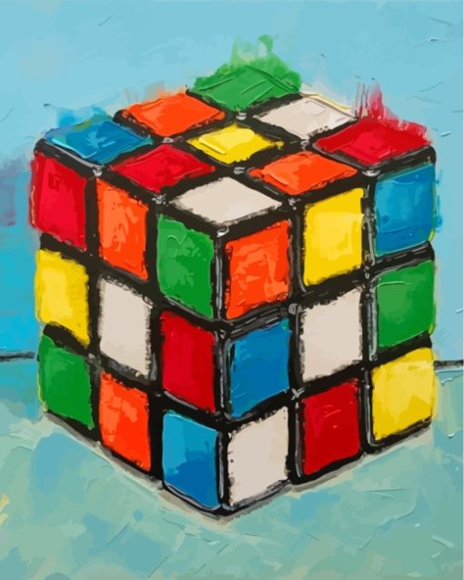 Rubiks Cube Diamond Painting