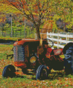 Rusty Tractor Diamond Painting