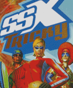 SSX Video Game Serie Diamond Painting