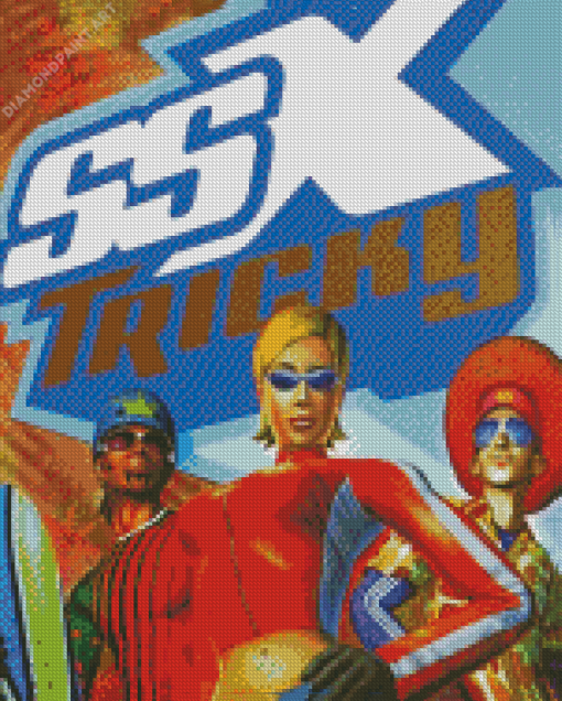 SSX Video Game Serie Diamond Painting