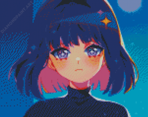 Sailor Saturn Illustration Diamond Paintings