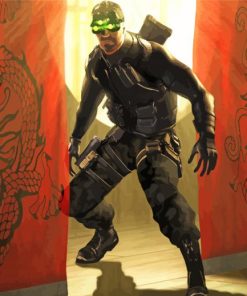 Sam Fisher Splinter Cell Game Diamond Painting