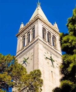 Sather Tower University Of California Berkeley Diamond Painting