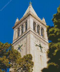 Sather Tower University Of California Berkeley Diamond Painting