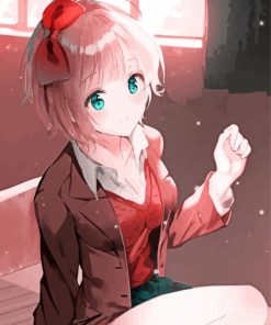 Sayori Character Diamond Paintings