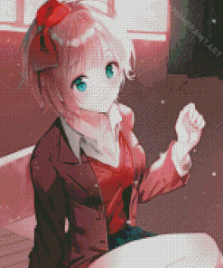 Sayori Character Diamond Paintings