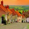 Scenery English Cottage Diamond Paintings