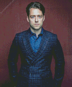 Scottish Actor Richard Rankin Diamond Painting