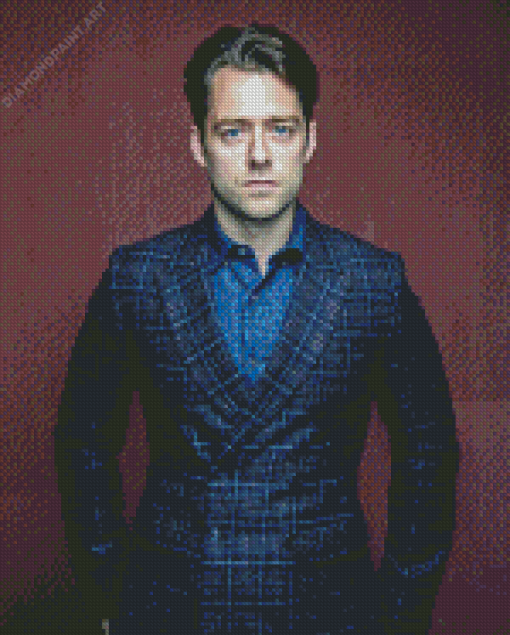 Scottish Actor Richard Rankin Diamond Painting