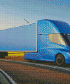 Semi Truck Diamond Painting