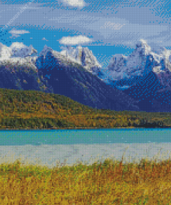 Skagway Alaska Landscape Diamond Painting