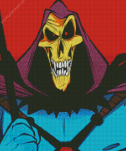 Skeletor Art Diamond Painting