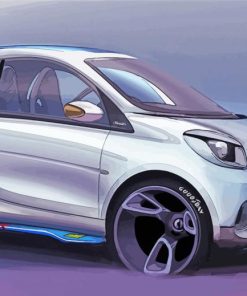 Smart Fortwo Art Diamond Painting