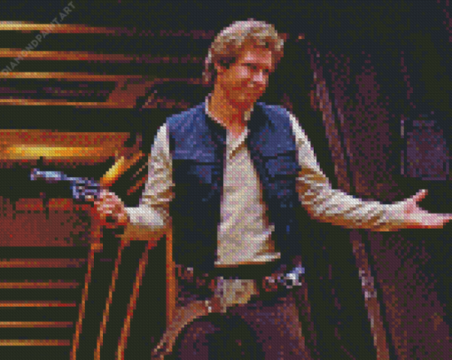 Smuggler Hans Solo Diamond Painting