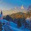 Snow Winter Bavaria Diamond Paintings