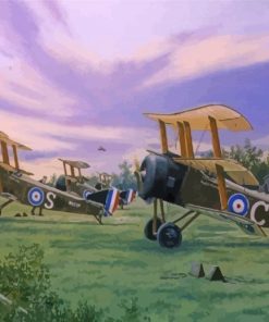 Sopwith Triplanes Diamond Painting