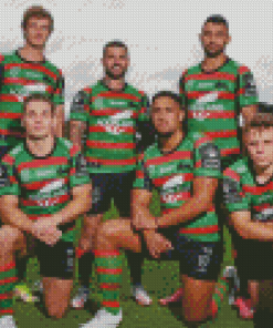 South Sydney Rabbitohs Players Diamond Painting