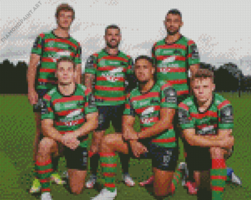 South Sydney Rabbitohs Players Diamond Painting