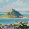 St Michaels Mount Art Diamond Painting