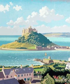 St Michaels Mount Art Diamond Painting