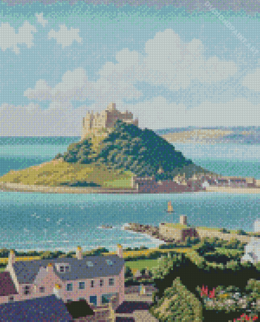 St Michaels Mount Art Diamond Painting