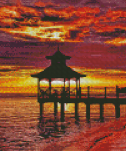 Sunset At Montego Bay Diamond Painting