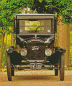 T Model Ford Engine Diamond Painting