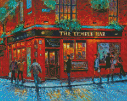 Temple Bar Art Diamond Painting