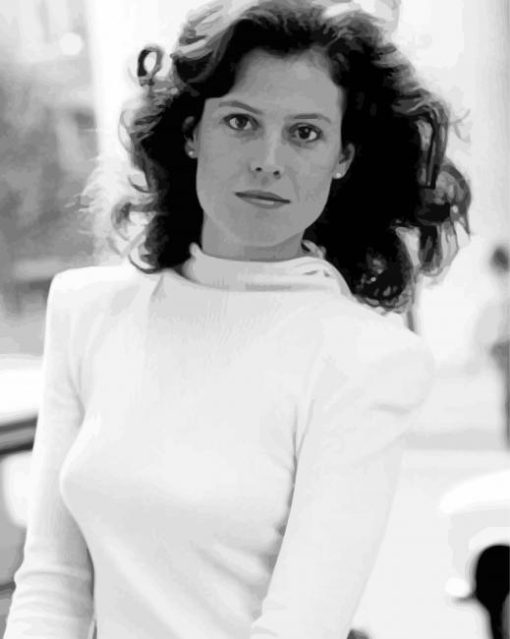 The Beautiful Sigourney Weaver Diamond Painting