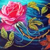 The Butterfly Rose Diamond Painting