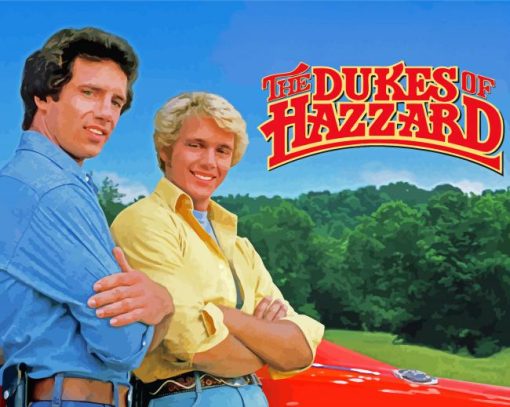 The Dukes Of Hazzard Poster Diamond Painting