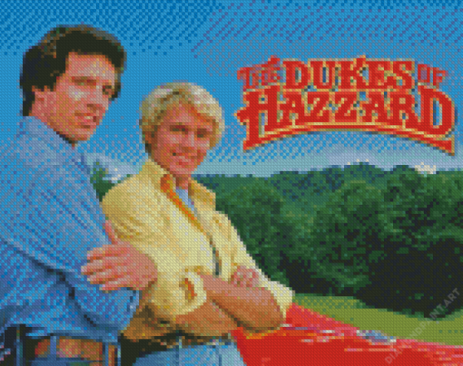 The Dukes Of Hazzard Poster Diamond Painting