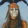 The Lone Ranger Native Tonto Diamond Painting