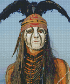 The Lone Ranger Native Tonto Diamond Painting