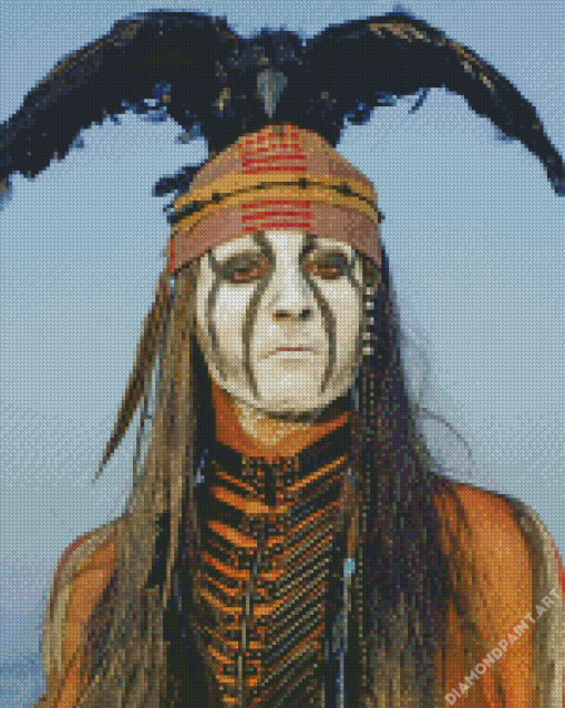 The Lone Ranger Native Tonto Diamond Painting