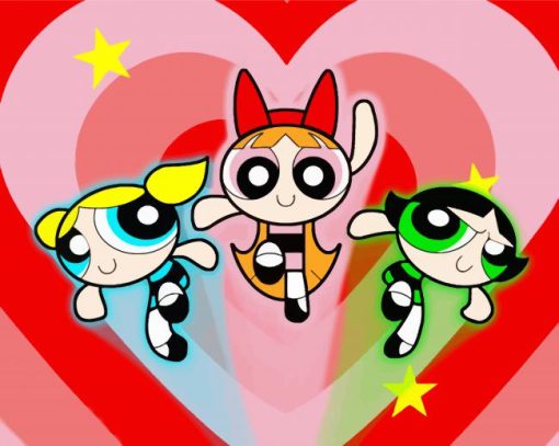 The Powerpuff Girls Diamond Painting