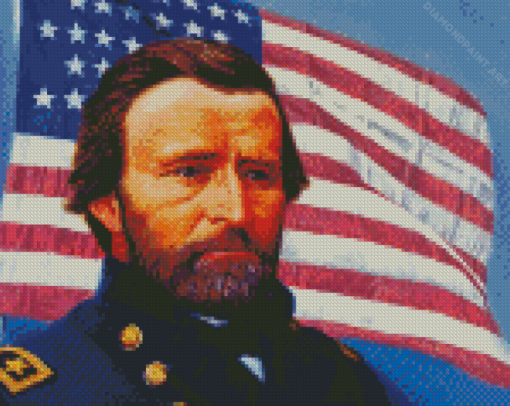 The President Ulysses S Grant Diamond Painting