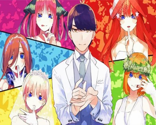 The Quintessential Quintuplets Diamond Paintings