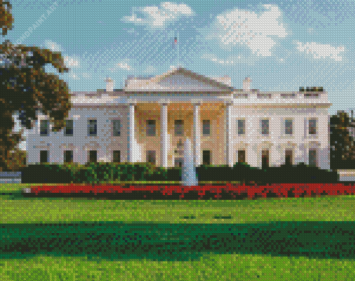 The White House Diamond Painting