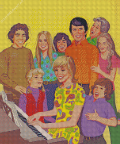 The Brady Bunch Illustration Diamond Painting