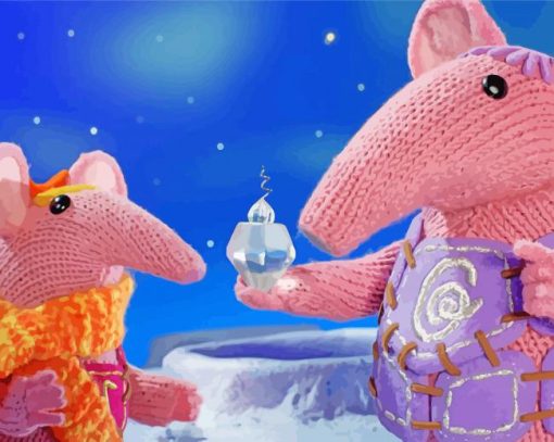 The Clangers Characters Diamond Painting