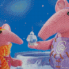 The Clangers Characters Diamond Painting