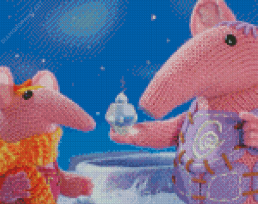 The Clangers Characters Diamond Painting